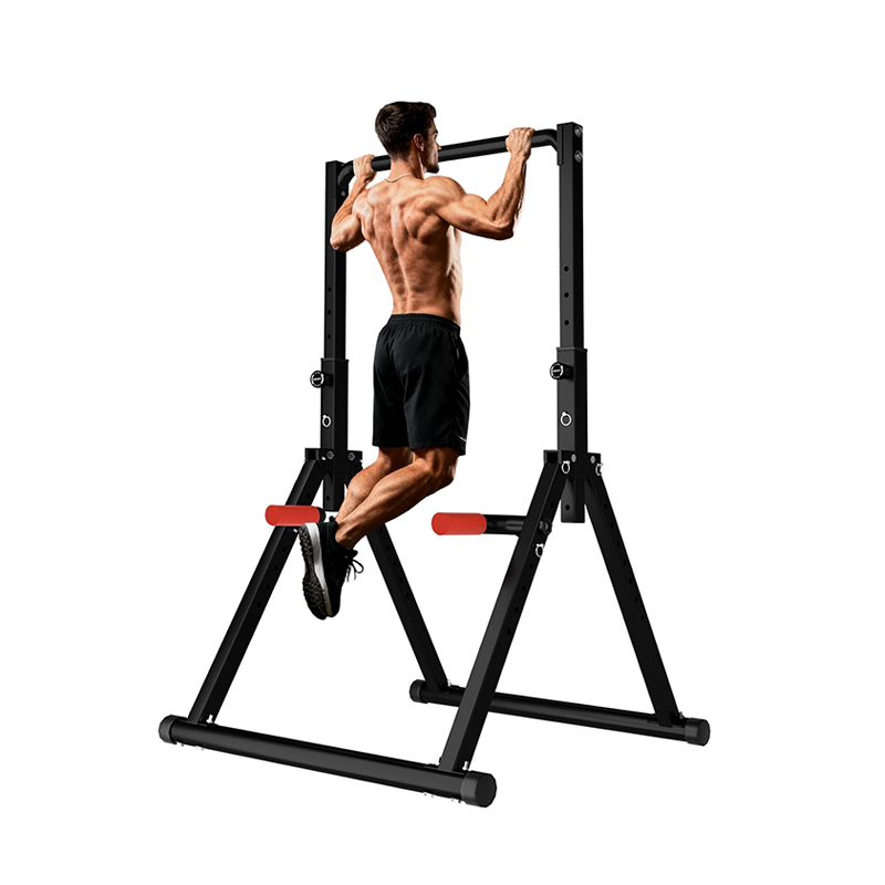 DOBESTS Power Tower Pull Up Bar Dip Station