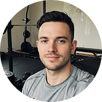 Photo of the home gym user